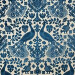 Pavone Velvet Peacock Pillow - Image 3