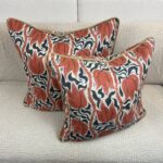 Floral Print Pillow