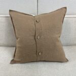 100% Linen Latte Pillow - Image 2