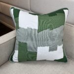 Green Strokes Pillow - Image 3