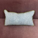 Small Speck - Green and Blue Lumbar Pillow - Image 2
