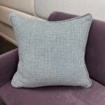 Kravet Accent Pillow in Blue & Ivory - Image 3