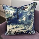 Blue Marches Accent Pillow - Image 3