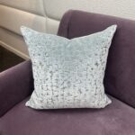 Cut Velvet Ice Accent Pillow - Image 3