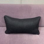 Charcoal Lumbar Pillow - Wool