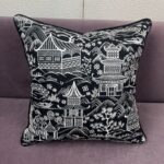 Vic.Co.Far in Onyx Pillow