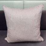 Pink Candy Stripe Pillow