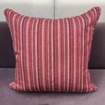 Chiag Mai Dragon & Primavera Stripe Pillow - Image 2