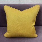 Golden Weave Accent Pillow
