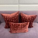 Velvet MCM Accent Pillow