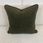 Teddy in Olive Pillow