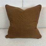 Ajanta Fabric #1 Linen Pillow - Image 2