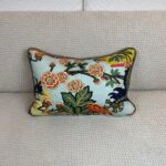 Chiang Mai Dragon Lumbar Pillow - Velvet - Image 2