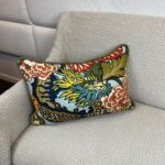 Chiang Mai Dragon Lumbar Pillow - Velvet - Image 3
