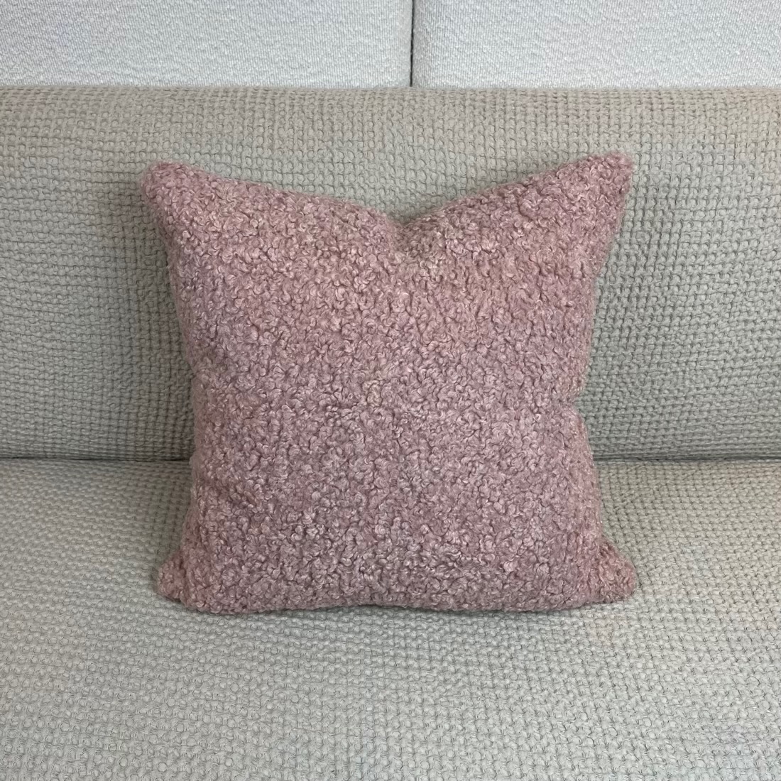 IMG_7236 Shaggy Swirl In Pink Pillow - Image 1
