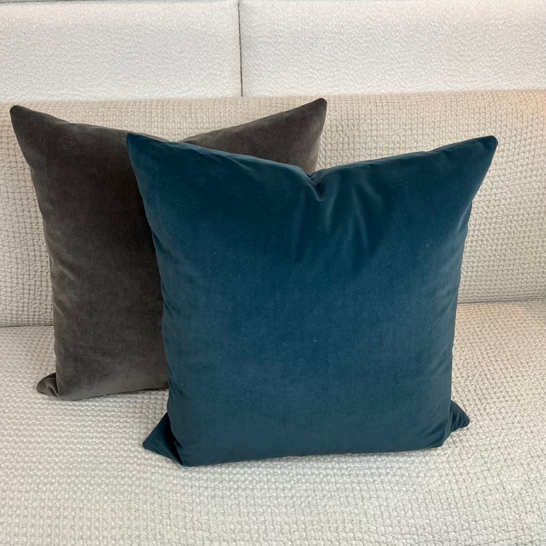 IMG_7245 Romo Fabric Velvet Pillow - Image 1