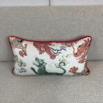 Chinoiserie Asian Dragon Pillow