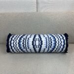 Blue Scallops Bolster Pillow - Thibaut