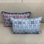 Indoor/Outdoor Pillow with Thibaut Fabric