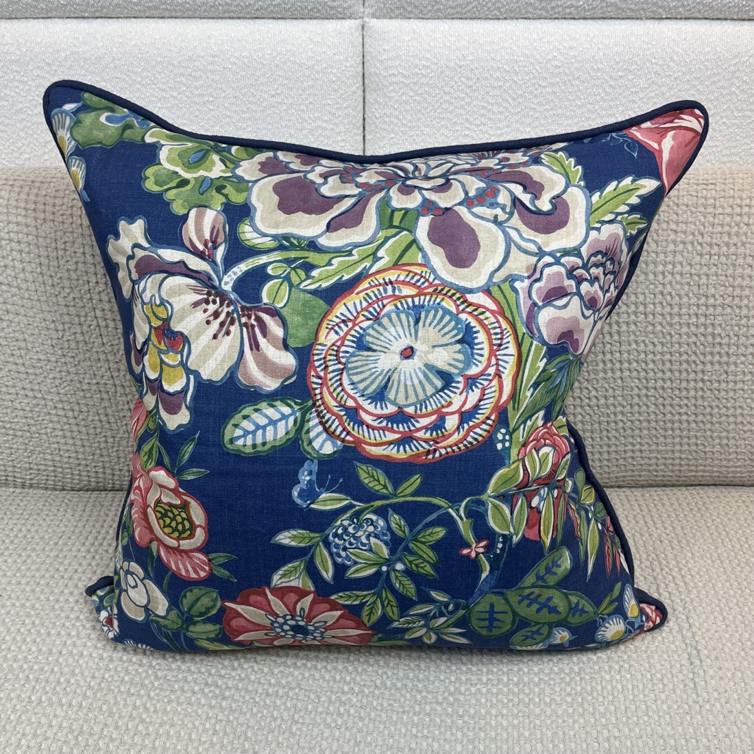 img_7538 Floral Decorative Pillow - Image 1