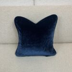 Wild Stripes in Blue Thibaut Pillow - Image 2