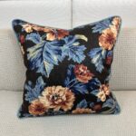 Vibrant Flowers Accent Pillow