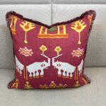 Thibaut Kingdom Parade Pink Pillow - Image 2