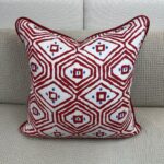 Pass-a-Grille Red Pillow - Image 2