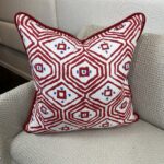 Pass-a-Grille Red Pillow - Image 3