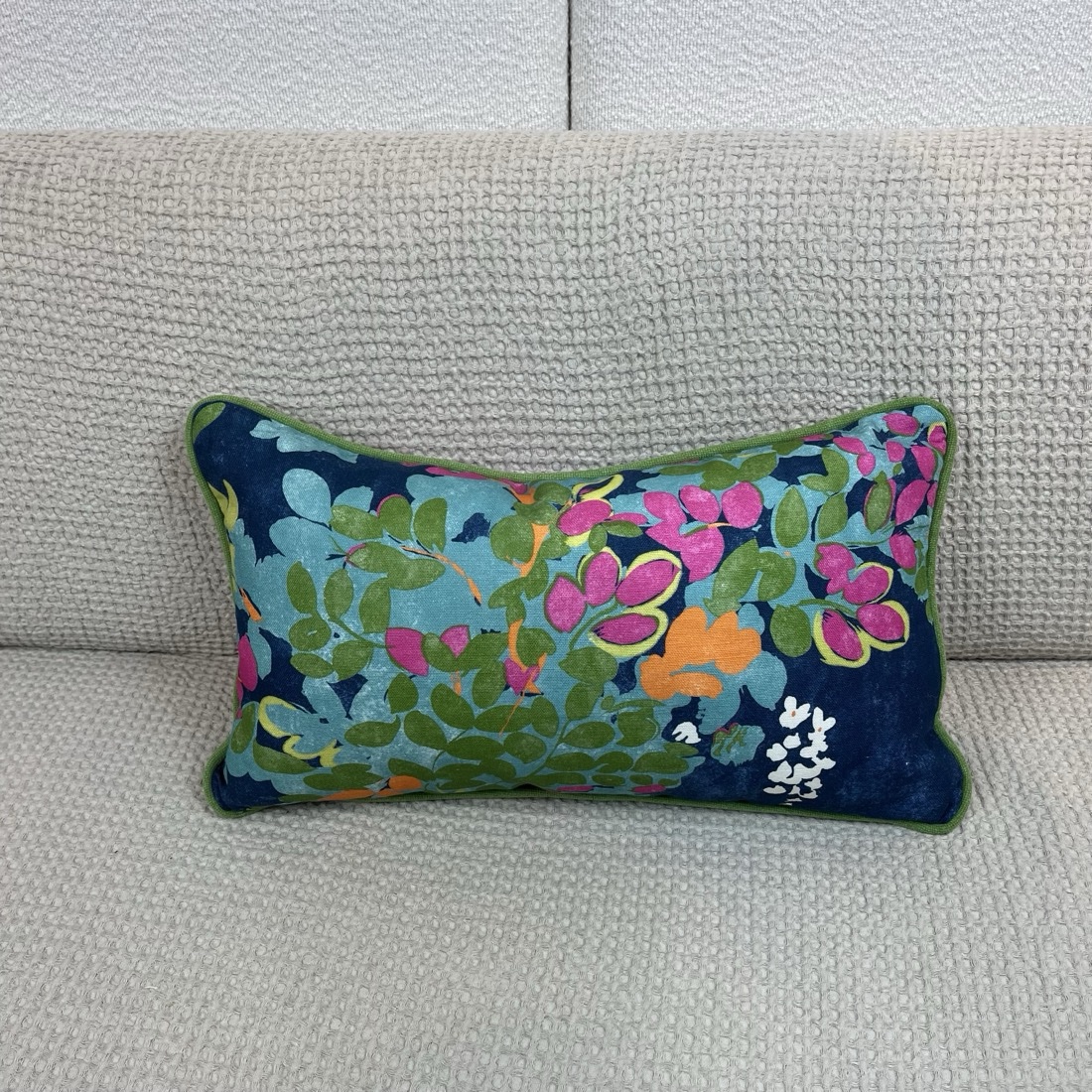 img_7776 Thibaut Vibrant Florals Pillow - Image 1