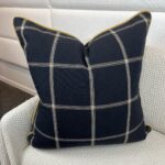 Custom Black and Gold Throw Pillow - Image 3