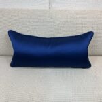 Brushstroke Velvet / Maldive Pillow - Image 2