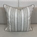 Gray Stripes Weave Pillow