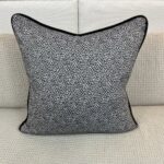 Spotted Black Throw Pillow - Image 2