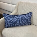 Thibaut Lumbar Pillow in Blues - Image 3
